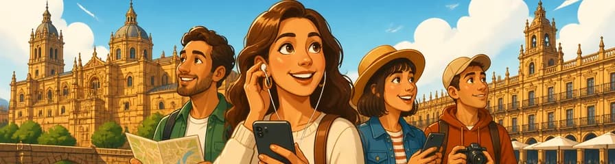 Explora Salamanca a tu ritmo con una audioguía en 7 idiomas para tu móvil