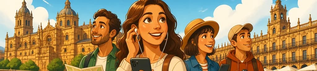 Explora Salamanca a tu ritmo con una audioguía en 7 idiomas para tu móvil