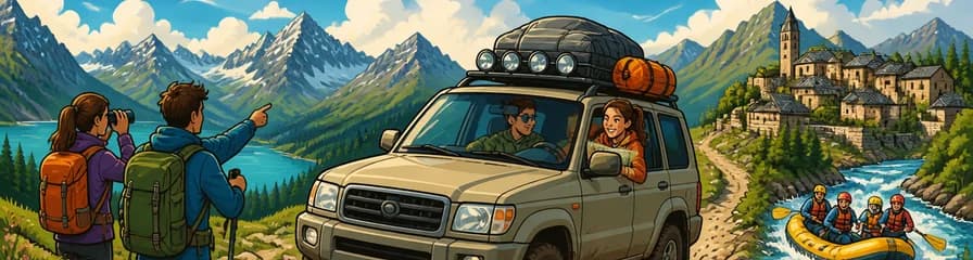 Travesía todoterreno en autoconducción por los Pirineos: 8 días de aventura