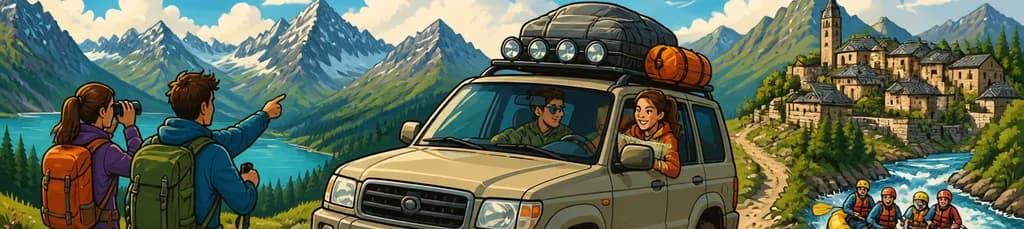 Travesía todoterreno en autoconducción por los Pirineos: 8 días de aventura