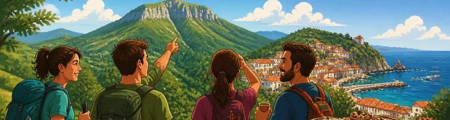 Aventura de senderismo al monte Ernio con partida desde San Sebastián