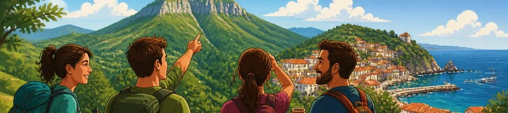 Aventura de senderismo al monte Ernio con partida desde San Sebastián