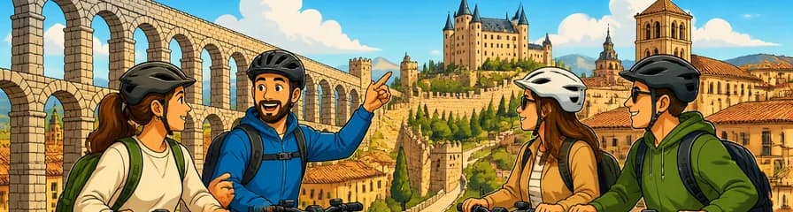 Explora Segovia en un tour guiado con Ebike