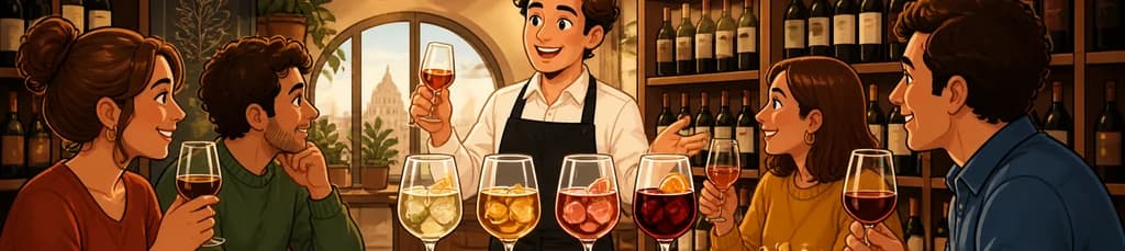 Disfruta de una cata guiada de cuatro vermuts con aperitivos en VinoPremier Francisco Silvela