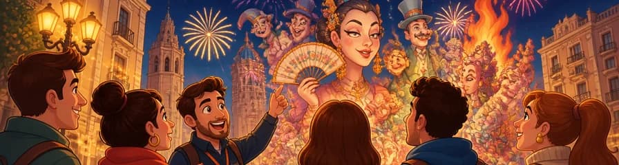 Recorrido por las Fallas: Adéntrate en la esencia luminosa y el espíritu de la fiesta con nosotros