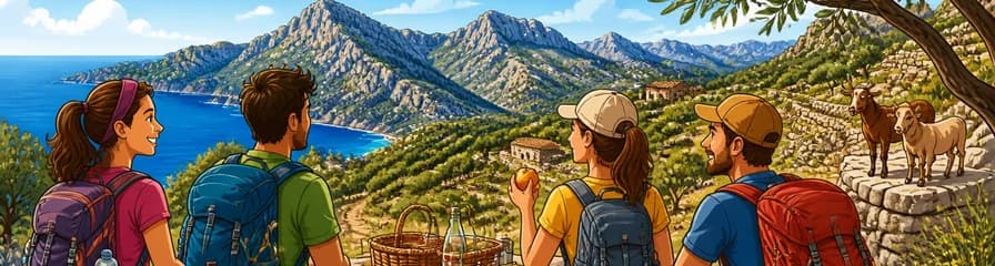 Excursión de senderismo por la Sierra de Tramuntana con pícnic