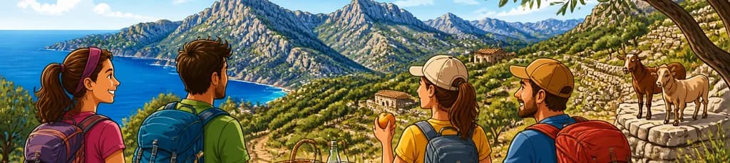 Excursión de senderismo por la Sierra de Tramuntana con pícnic
