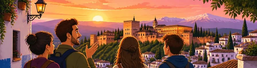 Descubre los miradores secretos del Albaicín al atardecer en Granada