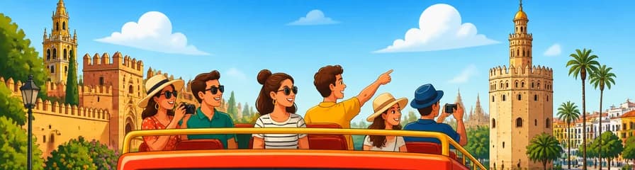 Descubre Sevilla a tu ritmo con nuestro bus turístico