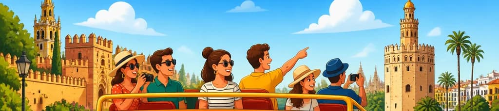Descubre Sevilla a tu ritmo con nuestro bus turístico