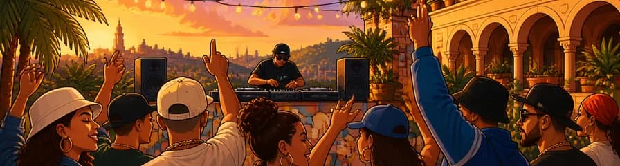 La fiesta de hip hop al aire libre de Hop on The Top en La Terrrazza 2026