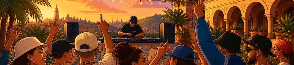 La fiesta de hip hop al aire libre de Hop on The Top en La Terrrazza 2026