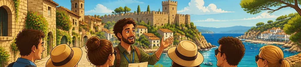 Viaje de un día a la Costa Brava medieval partiendo desde Girona