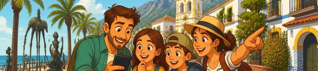 Aventura de exploración urbana al aire libre en Marbella