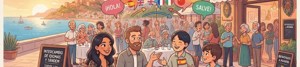 Intercambio de idiomas y tándem los miércoles en Almería