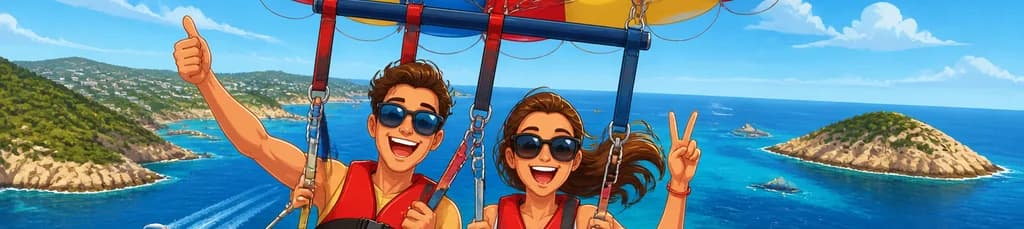Disfruta del Parasailing en Ibiza con la Posibilidad de Grabar en Video HD