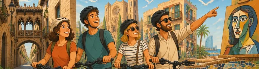 Explora la Barcelona de Picasso en e-bike con un tour de grupo reducido