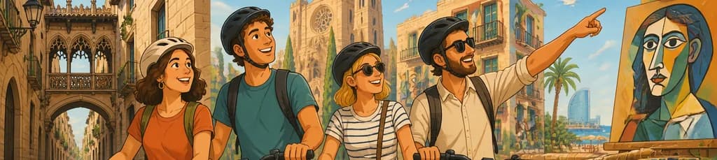 Explora la Barcelona de Picasso en e-bike con un tour de grupo reducido