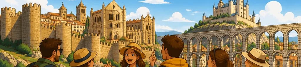 Descubre Ávila y Segovia: una excursión de día completo desde Madrid