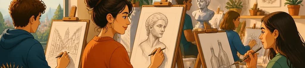 Sesiones de aprendizaje de dibujo en Madrid