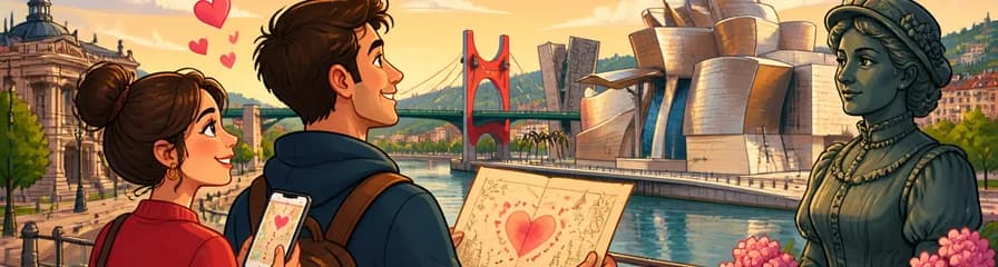 Bilbao Romantic Quest: Ruta autoguiada del amor por la Ría