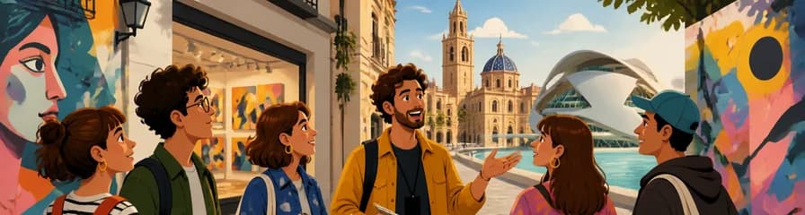 Recorrido a pie compartido de Arte y Diseño por València