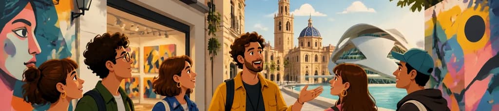 Recorrido a pie compartido de Arte y Diseño por València