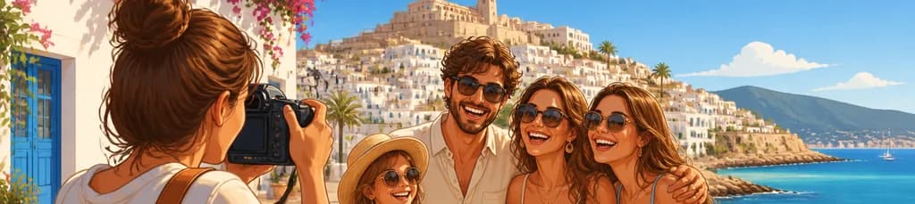 Inmortaliza tus momentos en Ibiza: sesión fotográfica privada por la Ciudad Vieja y la costa