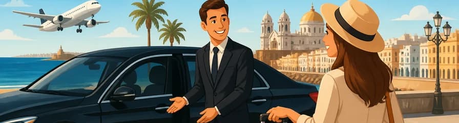 Servicio de Traslado Privado entre el Aeropuerto y su Alojamiento en Cádiz