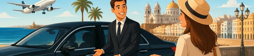 Servicio de Traslado Privado entre el Aeropuerto y su Alojamiento en Cádiz
