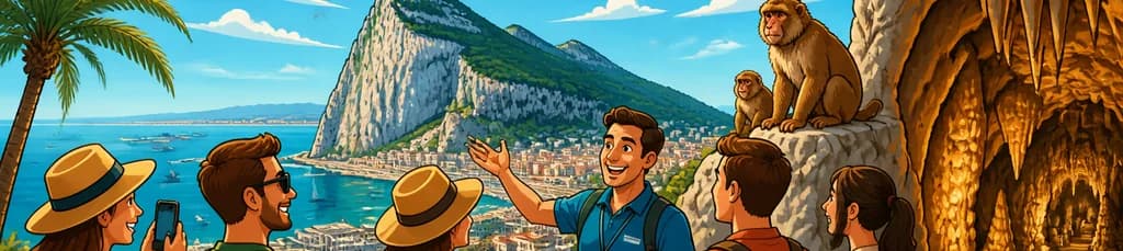 Aventura histórica desde Sevilla: Descubre el Peñón de Gibraltar y la Cueva de San Miguel
