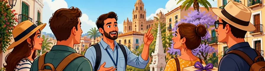 Recorrido a pie por Málaga con salida desde Torremolinos, incluyendo recogida en el hotel y un obsequio