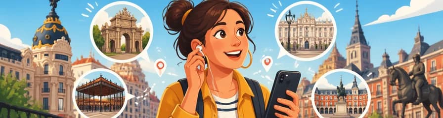 Madrid: Descubre la ciudad a tu aire con un tour digital autoguiado desde tu smartphone