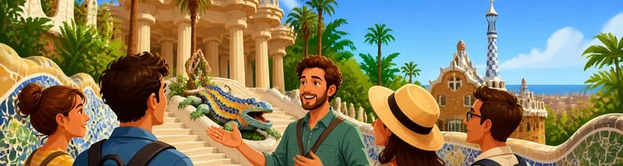 Descubre el Park Güell: Recorrido con guía experto y entrada incluida