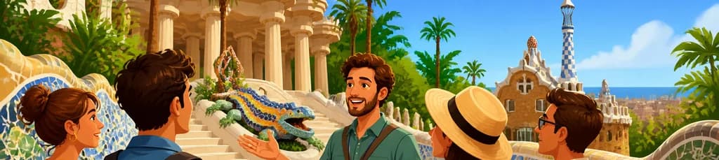 Descubre el Park Güell: Recorrido con guía experto y entrada incluida