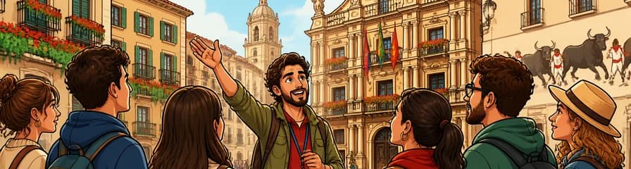 Descubre Pamplona a pie en una visita guiada para grupos reducidos