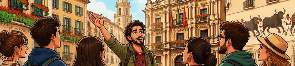 Descubre Pamplona a pie en una visita guiada para grupos reducidos