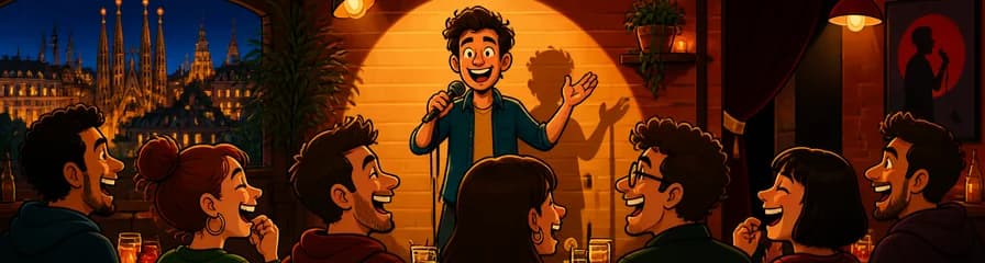 Noches de comedia "El DESmartes": micrófono abierto en Barcelona