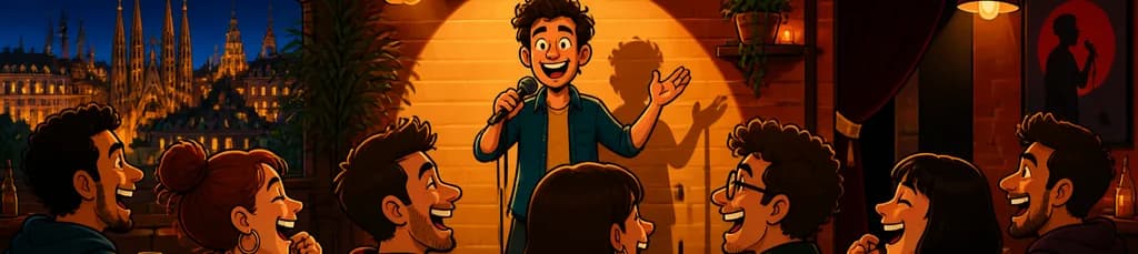 Noches de comedia "El DESmartes": micrófono abierto en Barcelona