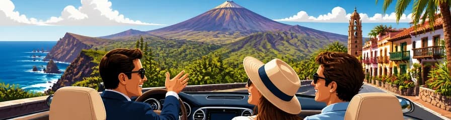 Tour Privado VIP de Seis Horas por Tenerife en Coche de Lujo