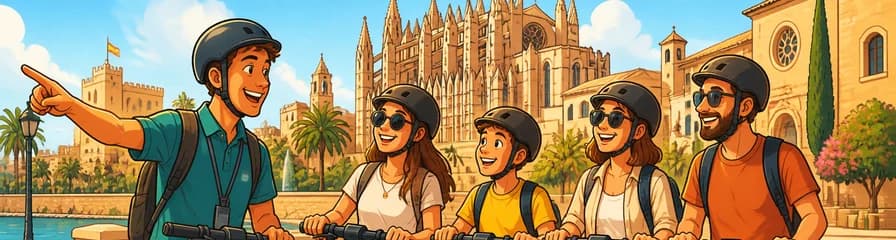Recorrido de una hora en moto eléctrica por Palma