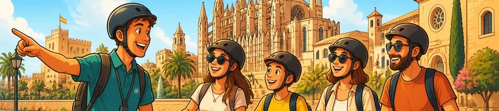 Recorrido de una hora en moto eléctrica por Palma