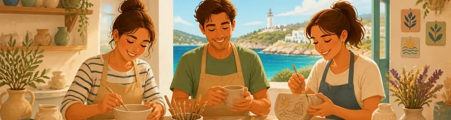 Taller de cerámica en Menorca: diseña tu propio recuerdo