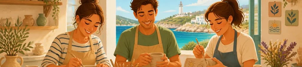 Taller de cerámica en Menorca: diseña tu propio recuerdo