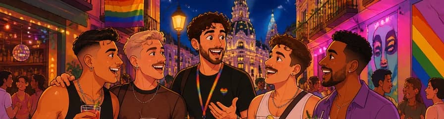 Recorrido por la vida nocturna gay de Madrid