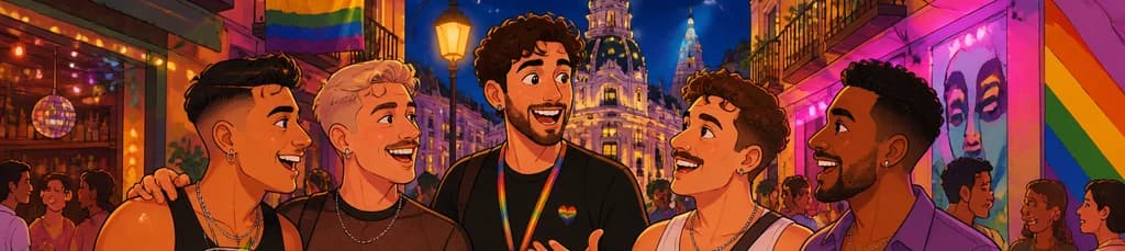 Recorrido por la vida nocturna gay de Madrid