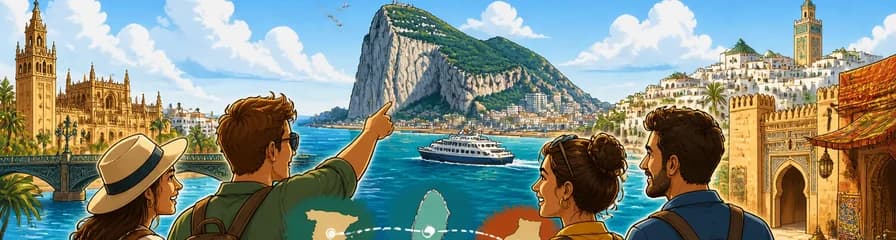 Excursión Privada de un Día: Gibraltar y Tánger desde Sevilla