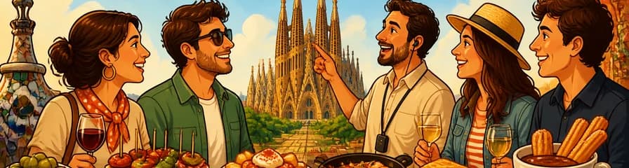 Barcelona: Experiencia gastronómica y cultural privada con acceso prioritario a la Sagrada Familia