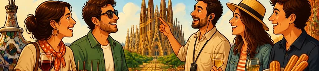 Barcelona: Experiencia gastronómica y cultural privada con acceso prioritario a la Sagrada Familia