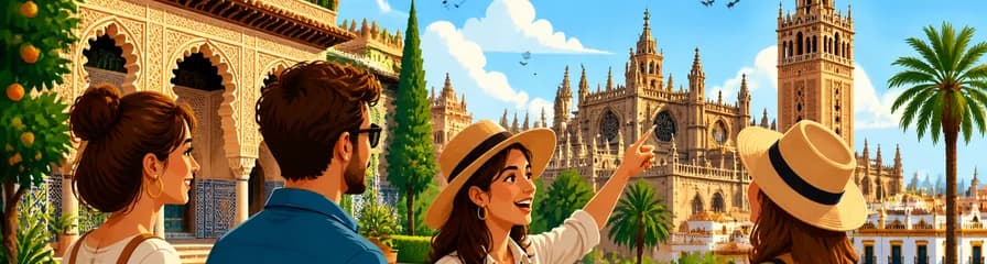 Descubre el Alcázar y la Catedral de Sevilla en una excursión privada desde Cádiz